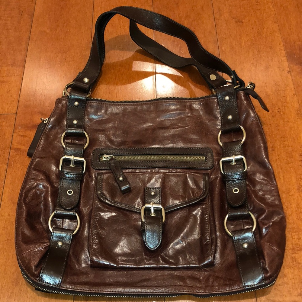 Tano Brown Leather Bag